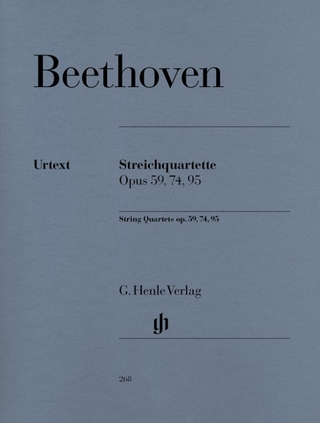 Ludwig van Beethoven - Streichquartette Opus 59, 74, 95