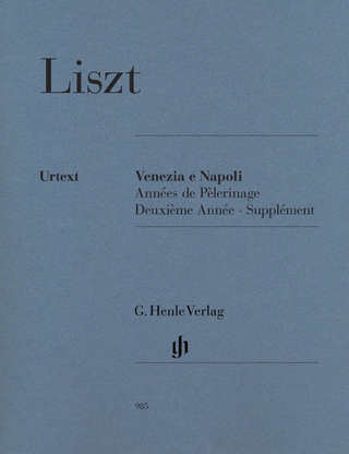 Franz Liszt - Venezia e Napoli