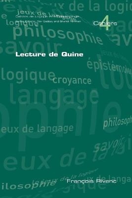 Lecture De Quine - Francois Rivenec