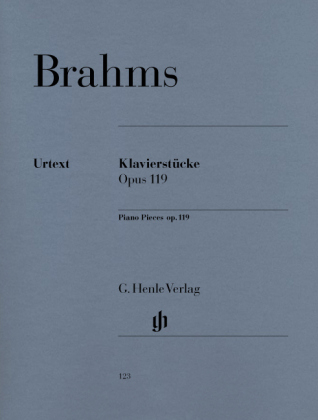 Klavierst&uuml;cke op.119,1-4 - Johannes Brahms