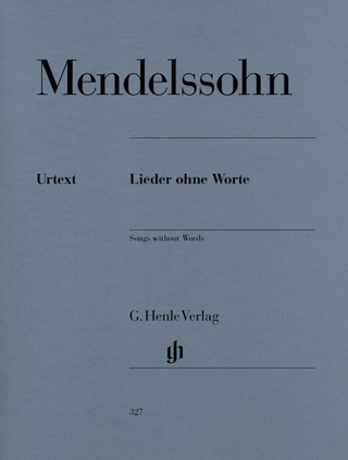 Felix Mendelssohn Bartholdy - Klavierwerke, Band III - Lieder ohne Worte