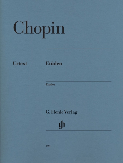 Fr&eacute;d&eacute;ric Chopin - Et&uuml;den - 