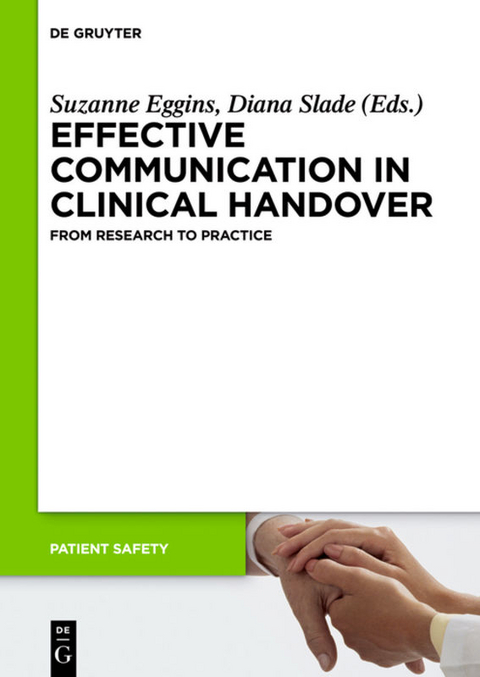Effective Communication in Clinical Handover - 