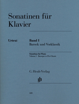 Klaviermusik (Auswahlband) - Sonatinen für Klavier – Band I, Barock und Vorklassik