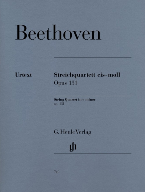 Ludwig van Beethoven - Streichquartett cis-moll op. 131 - 