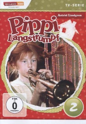 Pippi Langstrumpf TV-Serie. Tl.2, 1 DVD