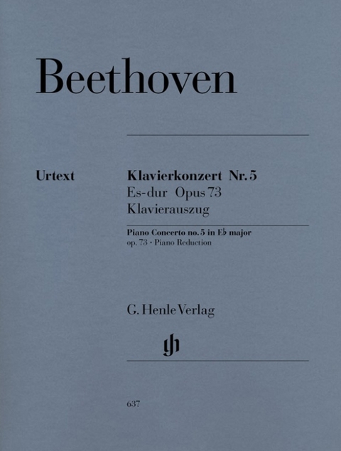 Ludwig van Beethoven - Klavierkonzert Nr. 5 Es-dur op. 73 - 