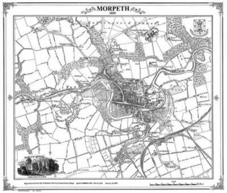 Morpeth 1859 Map