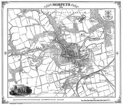 Morpeth 1859 Map -  Heritage Cartography