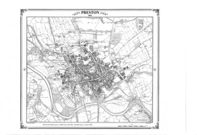 Preston 1844 Map - Peter J. Adams