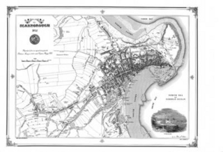 Map of Scarborough, 1852