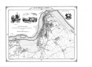 South Shields 1856 Map