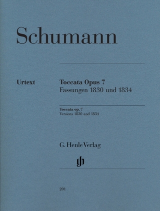 Robert Schumann - Toccata C-dur op. 7, Fassungen 1830 und 1834