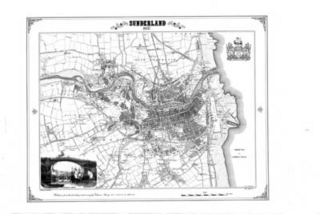 Sunderland 1857 Map