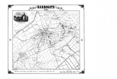 Harrogate 1849 Map -  Heritage Cartography