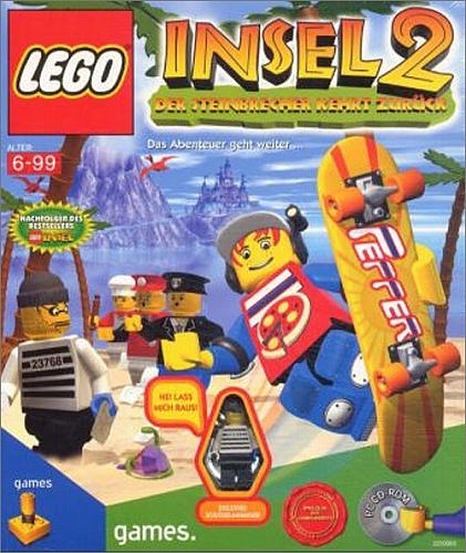 LEGO Insel 2, Der Steinbrecher kehrt zur&uuml;ck, 1 CD-ROM