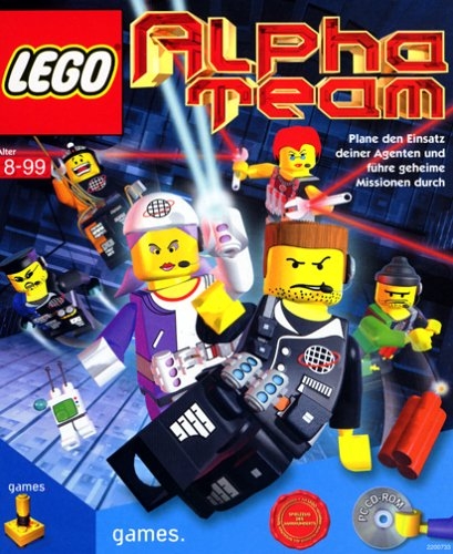 LEGO Alpha Team, 1 CD-ROM