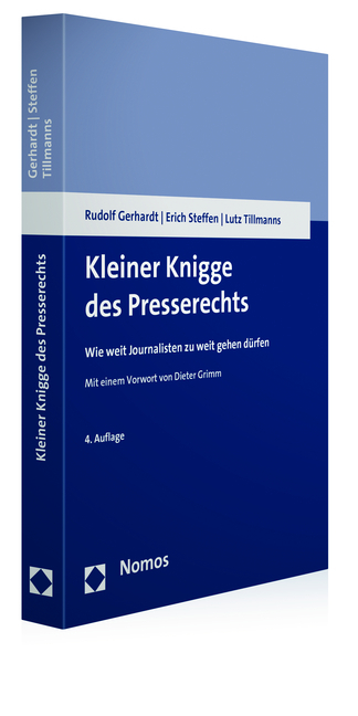 Kleiner Knigge des Presserechts - Rudolf Gerhardt, Erich Steffen, Lutz Tillmanns