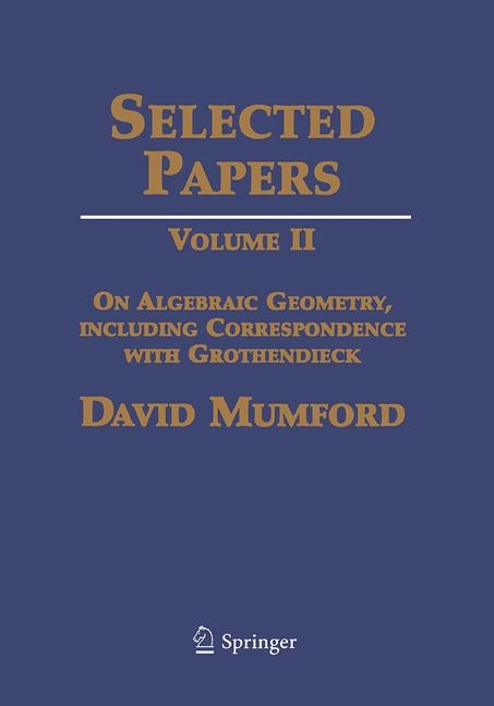 Selected Papers II - David Mumford