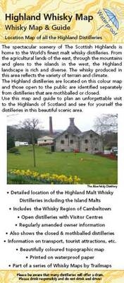 Highland Whisky Map - Steve Smirthwaite