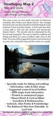 Aviemore to Gleann Einich Map and Guide - Steve Smirthwaite