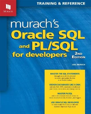 Murachs Oracle SQL & Pl / SQL for Developers -  Joel Murach
