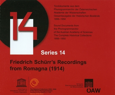 Series 14: Friedrich Sch&uuml;rr's Recordings from Romagna (1914) - 