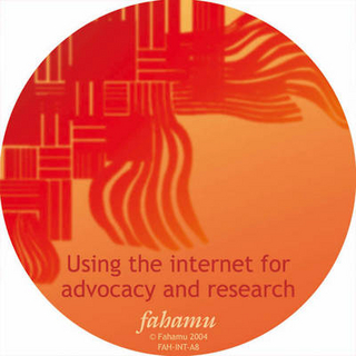 Using the Internet for Advocacy and Research