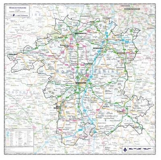 Worcestershire County Planning Map