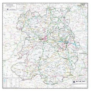 Shropshire County Planning Map