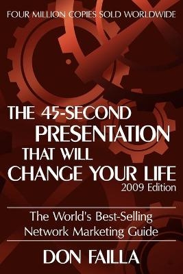 45 Second Presentation That Will Change Your Life - Don Failla