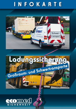Infokarte Ladungssicherung Großraum- und Schwertransporte