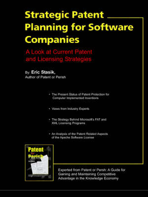 Strategic Patent Planning for Software Companies