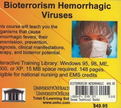 Bioterrorism Hemorrhagic Viruses - Daniel Farb