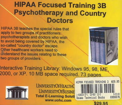HIPAA Focused Training