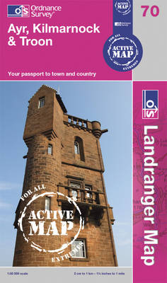 Ayr, Kilmarnock & Troon -  Ordnance Survey