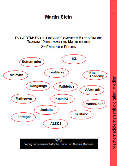 Eva-CBTM: Evaluation of Computer Based Online Training Programs for Mathematics - 2nd enlarged edition - Martin Stein