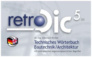 Technisches Wörterbuch retroDic 5 Bautechnik / Architektur