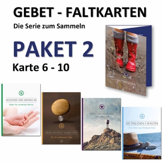 Gebet-Faltkarten Paket 2