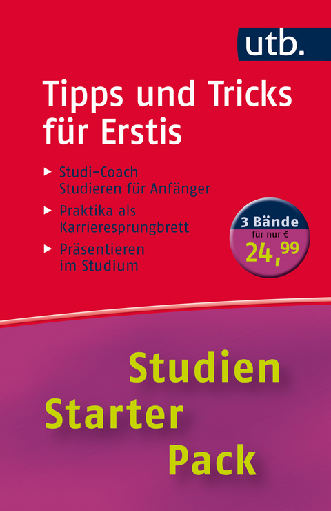 Tipps und Tricks f&uuml;r Erstis. Studien-Starter-Pack - R&ouml;diger Voss, Michael Bloss, Jens Starke-Wuschko