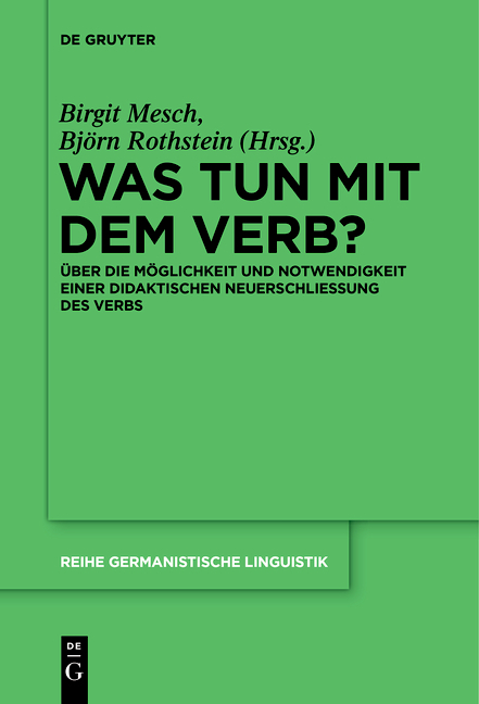 Was tun mit dem Verb? - 