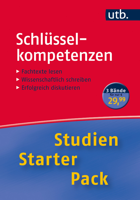 Schl&uuml;sselkompetenzen - Studien-Starter-Pack - Ulrike Lange, Helga Esselborn-Krumbiegel, Markus Herrmann, Michael Hoppmann