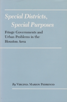 Special Districts, Special Purposes - Virginia M. Perrenod