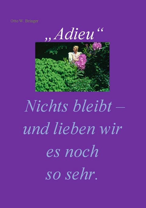Adieu - Otto W. Bringer