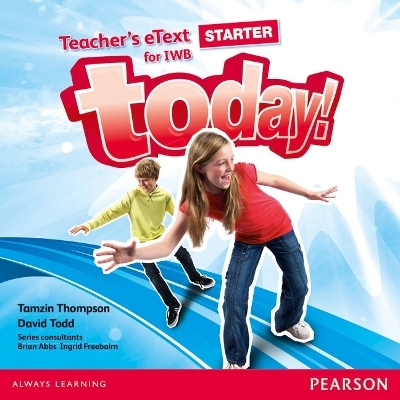 Today! Starter Teacher's eText IWB CD-Rom