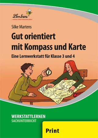 Gut orientiert mit Kompass und Karte