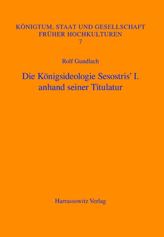 Die Königsideologie Sesostris' I. anhand seiner Titulatur