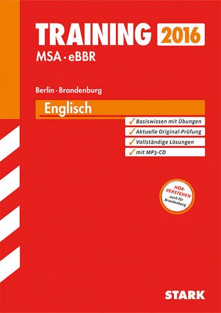 Training Mittlerer Schulabschluss Berlin - Englisch mit MP3-CD