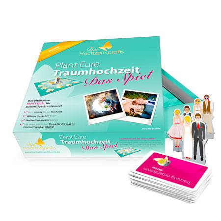 Plant Eure Traumhochzeit &ndash; Das Brettspiel