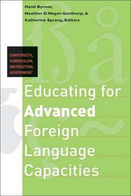 Educating for Advanced Foreign Language Capacities - 